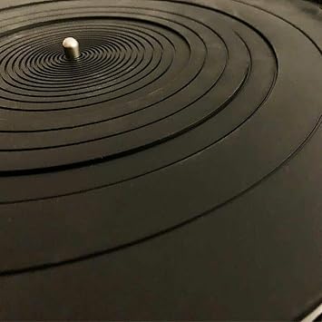 Rubber Turntable Mat with Reduce Static for 12 Vinyl Player
