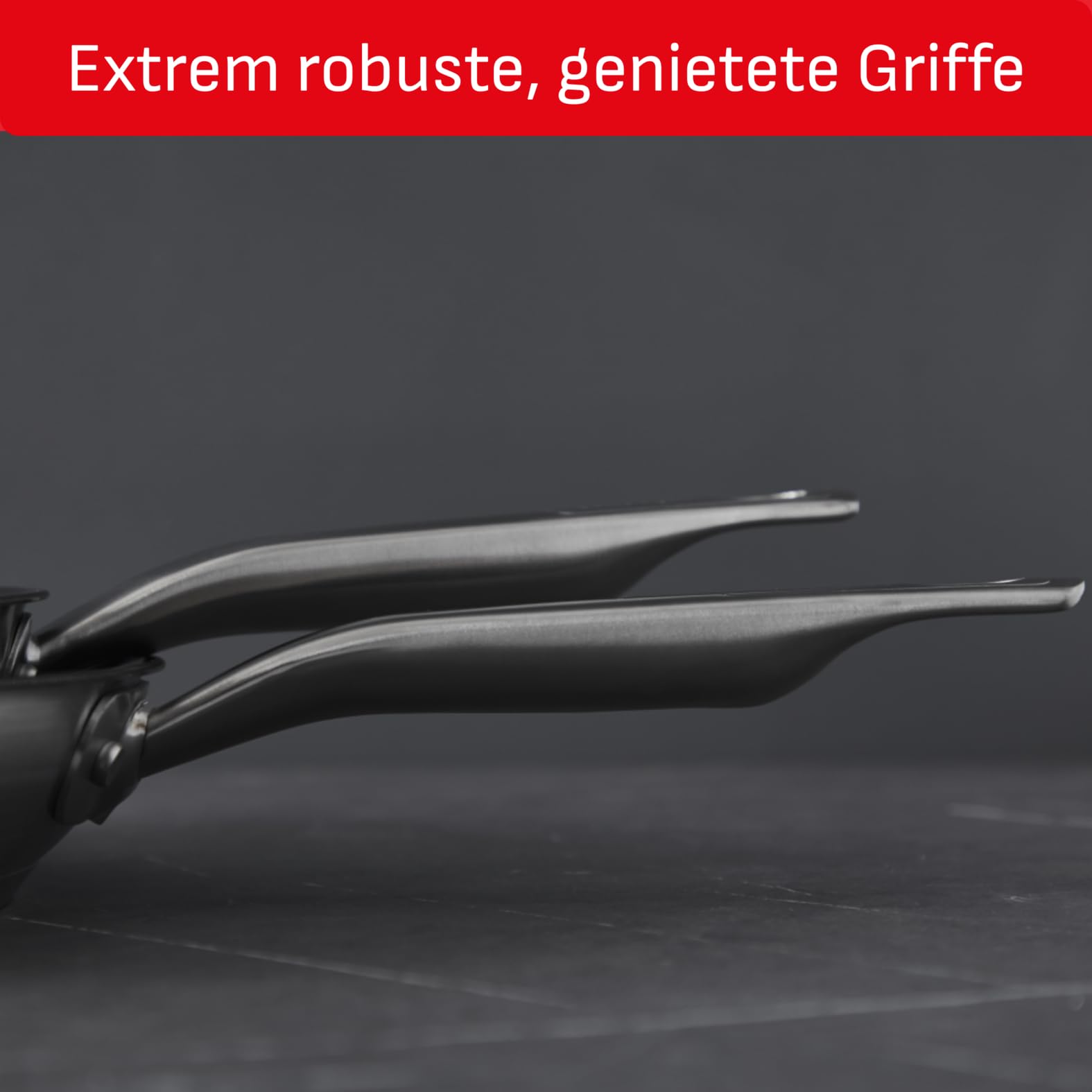 Tefal Virtuoso 2-teiliges Pfannenset 24 + 28 cm, Pfannen Induktion, hochwertiger Premium-Edelstahl, unversiegelt, für alle Herdarten geeignet, backofengeeignet bis zu 250°C, E492S2