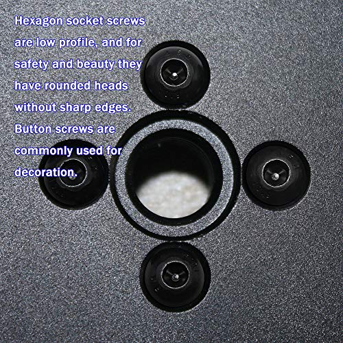 Fullerkreg M3-0.5 X 20Mm Button Head Socket Cap Screw, Iso 7380 Hex Drive, Class 10.9, Black Oxide Finish, Alloy Steel (Pkg Of 100) #TOP5