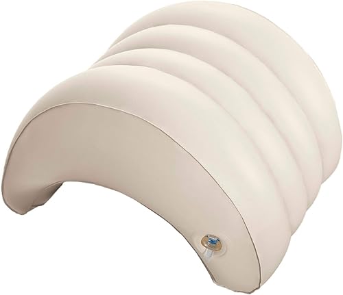 Miniatura 2 de Intex 28501E - Almohada inflable extraíble para reposacabezas para bañera de hidromasaje, accesorio de spa para patio trasero (paquete de 2)