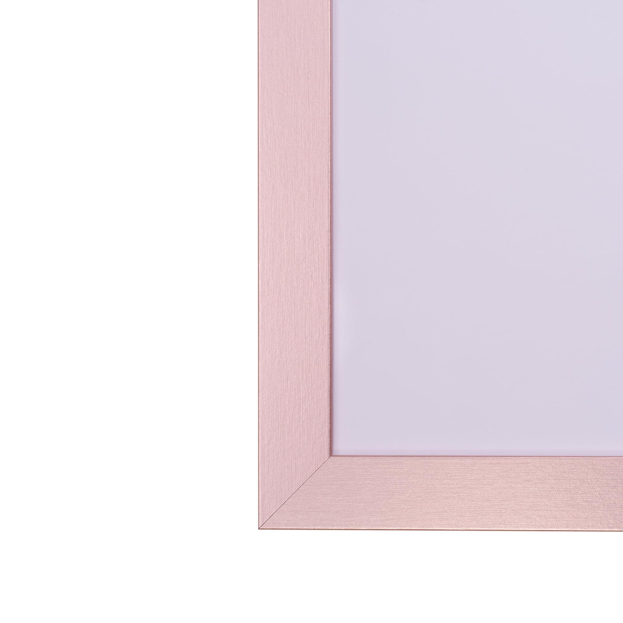 Bilderrahmen Milano | DIN Format Roségold 59,4x84 (DIN A1) | Posterrahmen, Fotorahmen, Wechselrahmen