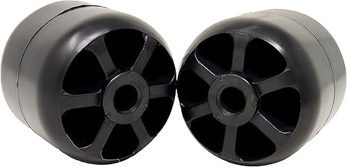 Miniatura 3 de MaxLLTo Paquete de 2 ruedas de cubierta antiderrapante 72-129 M115245 para cortacéspedes John Deere, se adapta a tractores de cortacéspedes de 48,