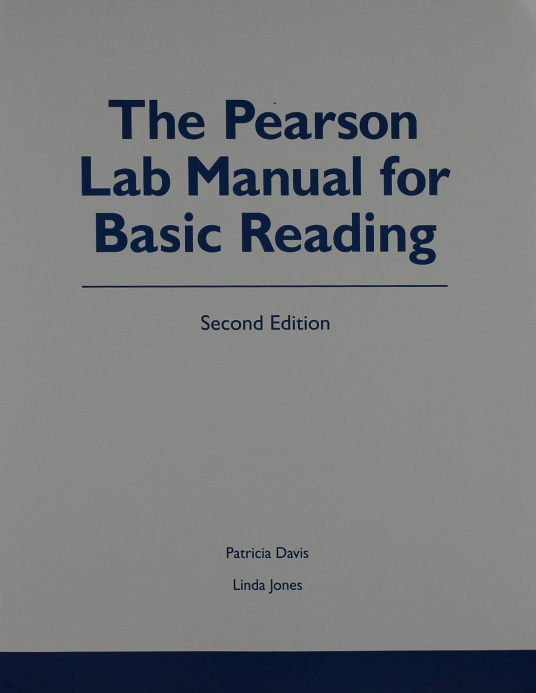 The Pearson Lab Manual for Basic Reading