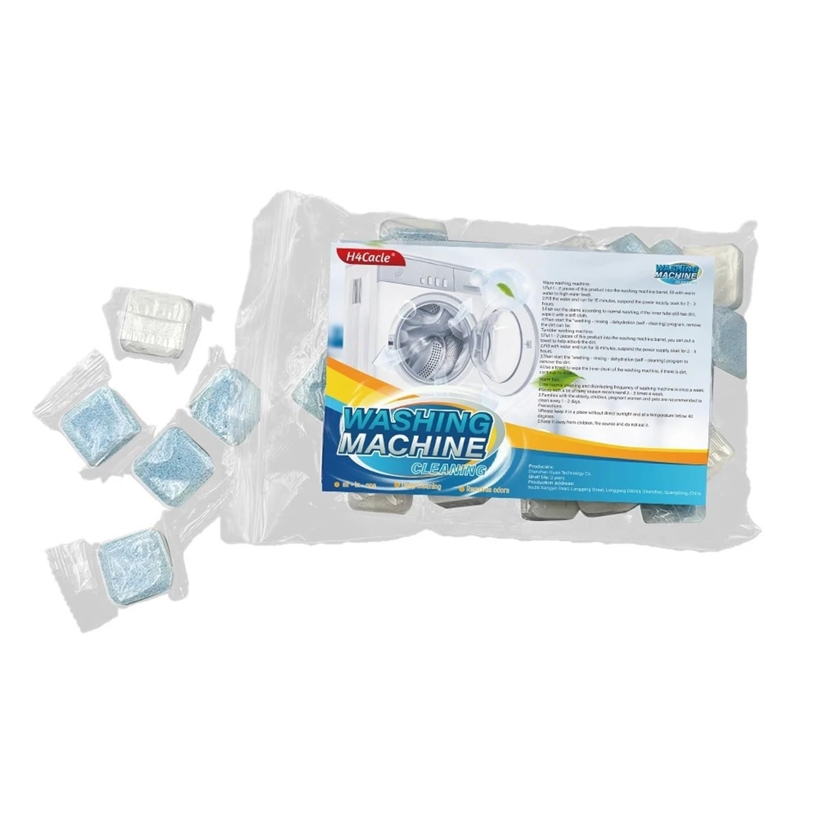 washing machine cleaner tablets Brausetabletten zur Waschmaschinenreinigung(30pcs)