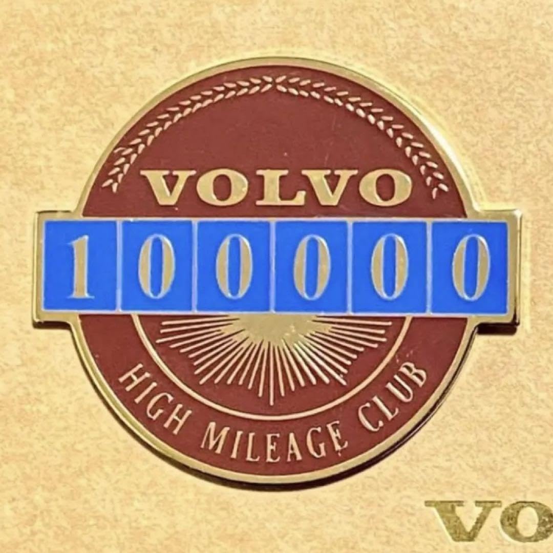 Amazon.co.jp: ボルボ HIGH MILEAGE CLUB 100000 バッジ : おもちゃ