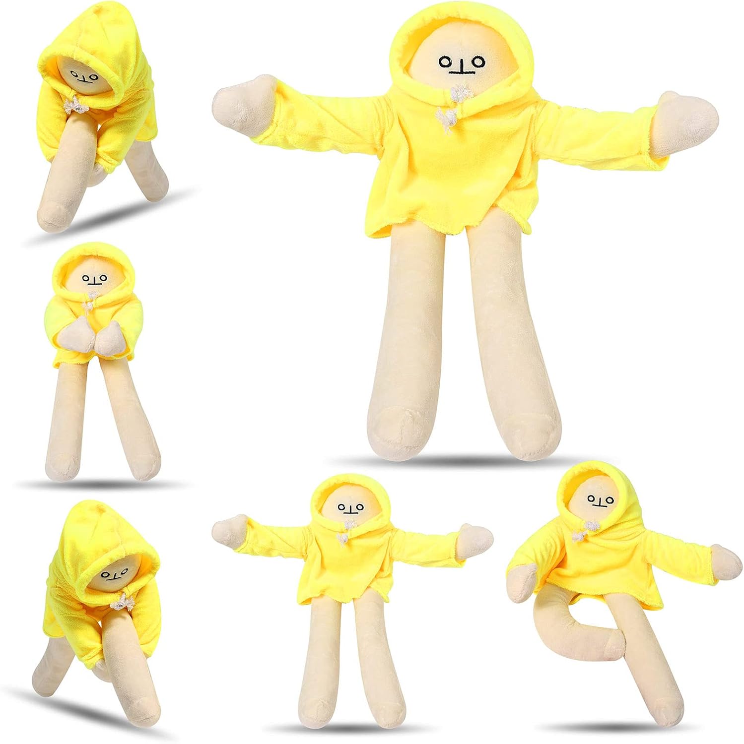 aporake Banana Man Doll,Stuffed Banana Plush Toy Soft