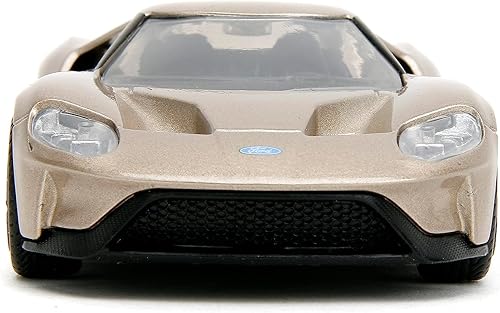 Miniatura 2 de Jada Pink Slips 132 W1 2017 Ford GT - Coche fundido a presión, juguetes para niños y adultos (oro metálico)