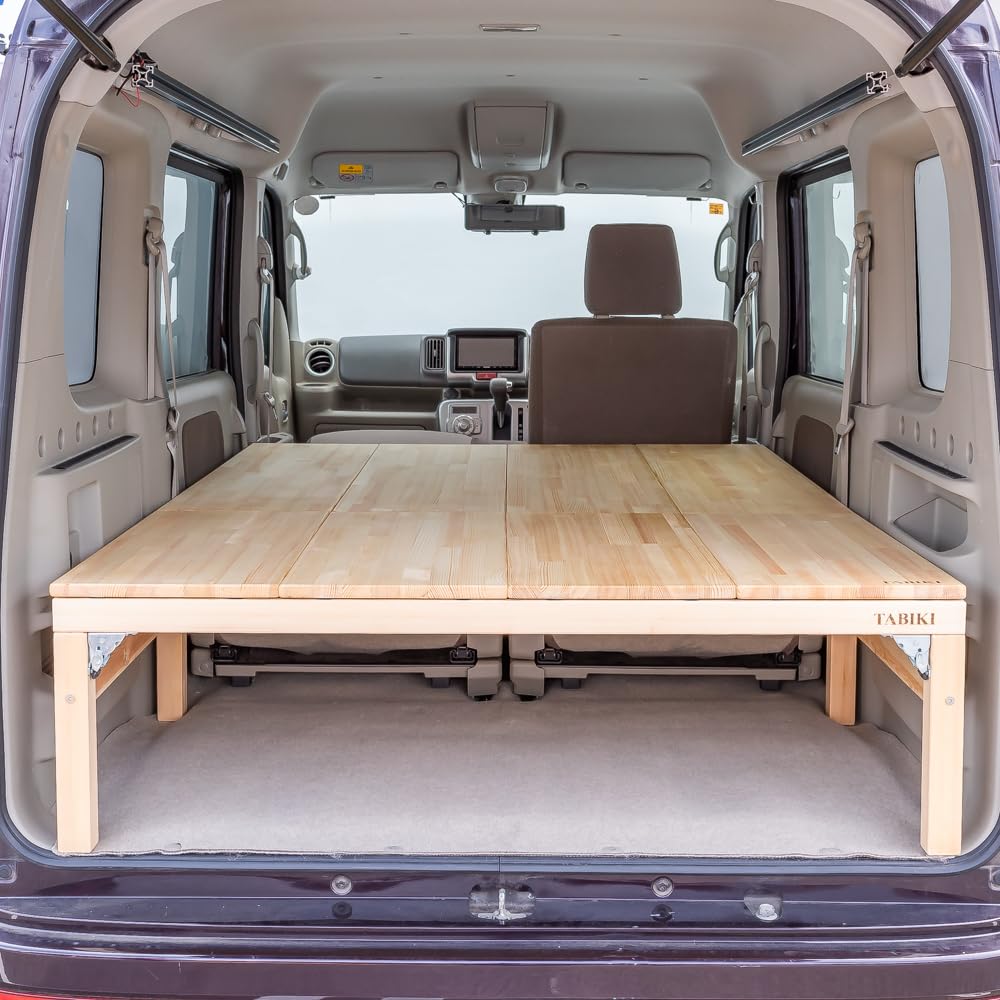 Amazon.co.jp: TABIKI 車中泊ベッドキット ワックス塗装