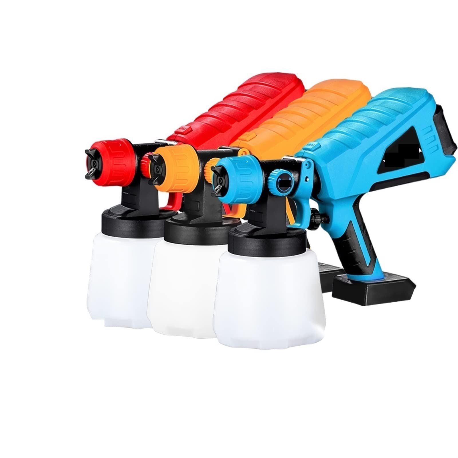 Pulverizador de pintura eléctrico para pintar techos y exteriores sin cables con depósito de 1000ML