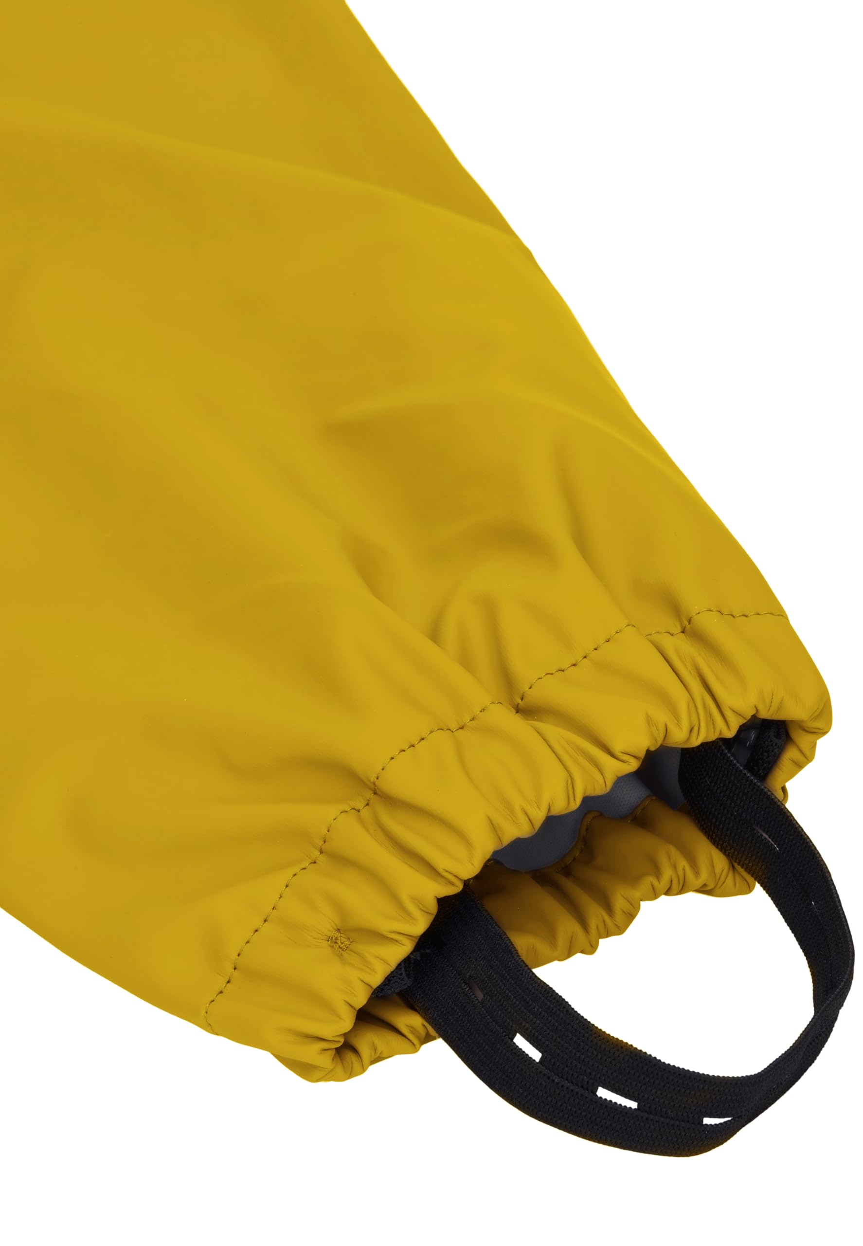 Mikk-line Juego de lluvia de dos piezas de poliuretano con tirantes, Öko-Tex, estándar 100, material de poliuretano 100% reciclado, para niños y niñas, pantalones de lluvia y chubasquero, detalles
