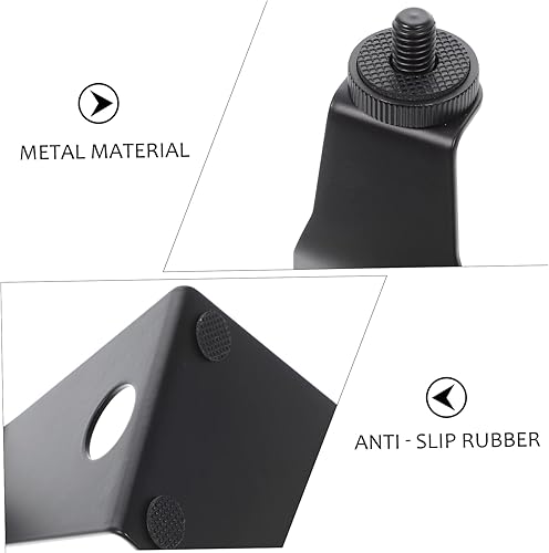 Miniatura 6 de ERINGOGO 4 unids micrófono soporte de micrófono ajustable soporte de micrófono de escritorio soporte de micrófono micrófono abrazadera accesorios