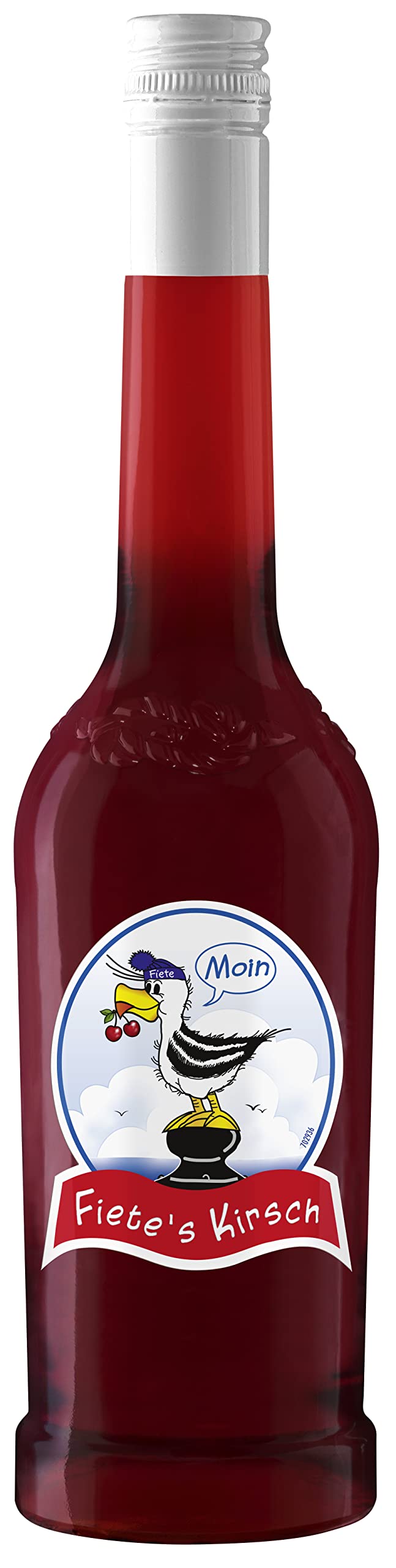 Fiete's Kirsch 0,5 L Kirschlikör auf Vodka Basis mit 15 % vol. - typisch Norddeutsch - Likör mit Sauerkirsch-Geschmack für jede Art von Feier