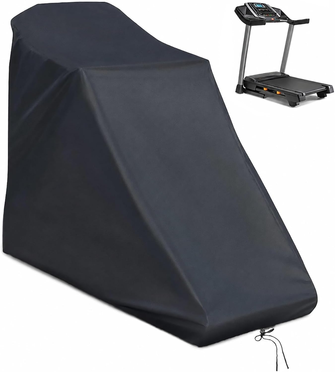 Treadmill Cover for FYC Compact Mini Walking Pad 2023-pr, Water-Resistant Exercise Equipment Cover with Adjustable Drawstring for Indoor & Outdoor Running Machines