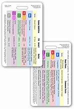 Order of Blood Draw Vertical Badge Card (1 Card)