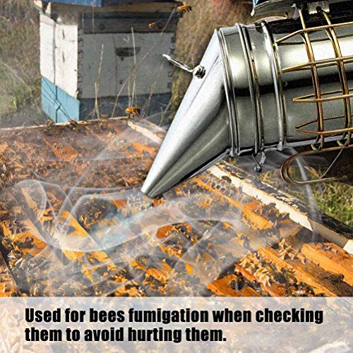 Einsgut Bienen Smoker Edelstahl Elektrisches Bienenrauchmelder-Kit Elektrisches Bienenzucht Werkzeug Imkerei – Bild 8