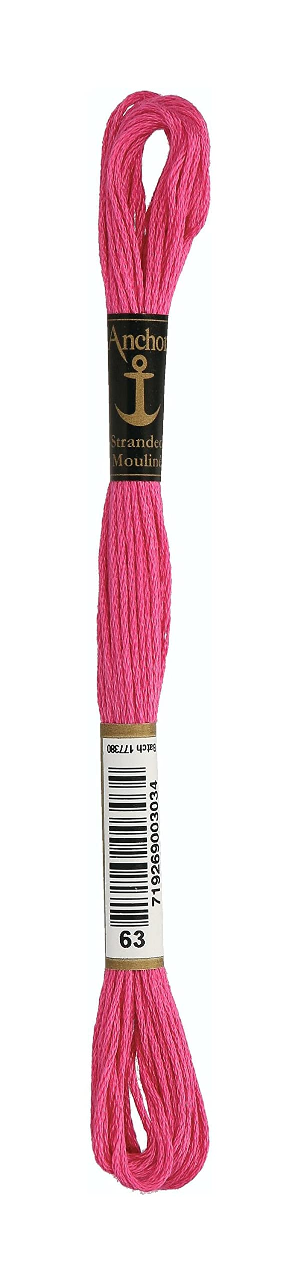 Anchor 63 Stranded Cotton Embroidery Thread (Value Pack)