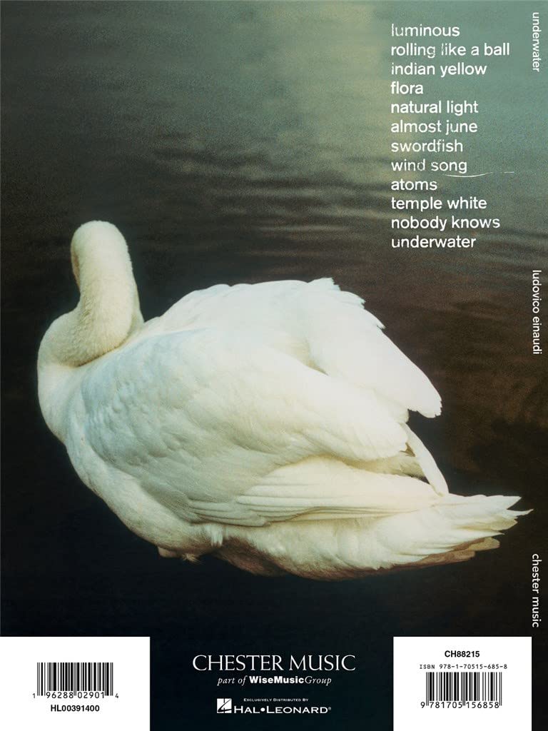 Ludovico einaudi : underwater - piano (Piano Solo Songbooks)