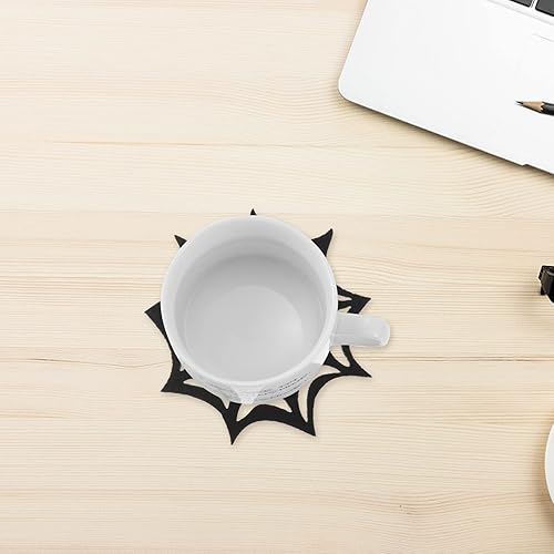 Miniatura 4 de Manteles individuales de telaraña de Halloween 10 piezas de telaraña no tejidas agarraderas de telaraña, salvamanteles, alfombrillas de mesa,