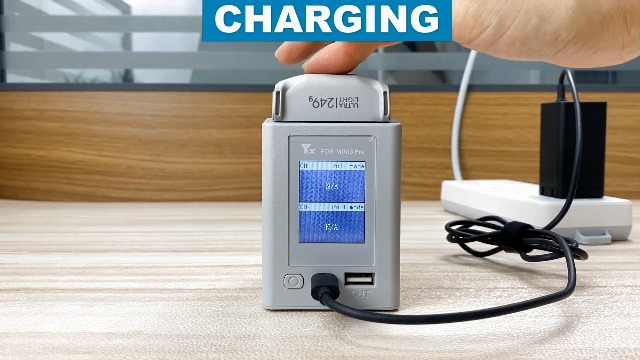 LYONGTECH Station De Charge Bidirectionnelle Pour DJI Mini 3 Pro Et Mini 3 - Charge 4 Batteries