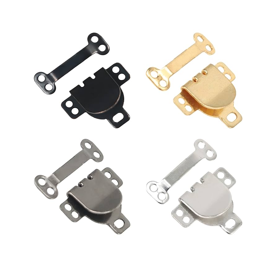 Amazon.com: 60 Pairs Sewing Hooks and Eyes Closure for