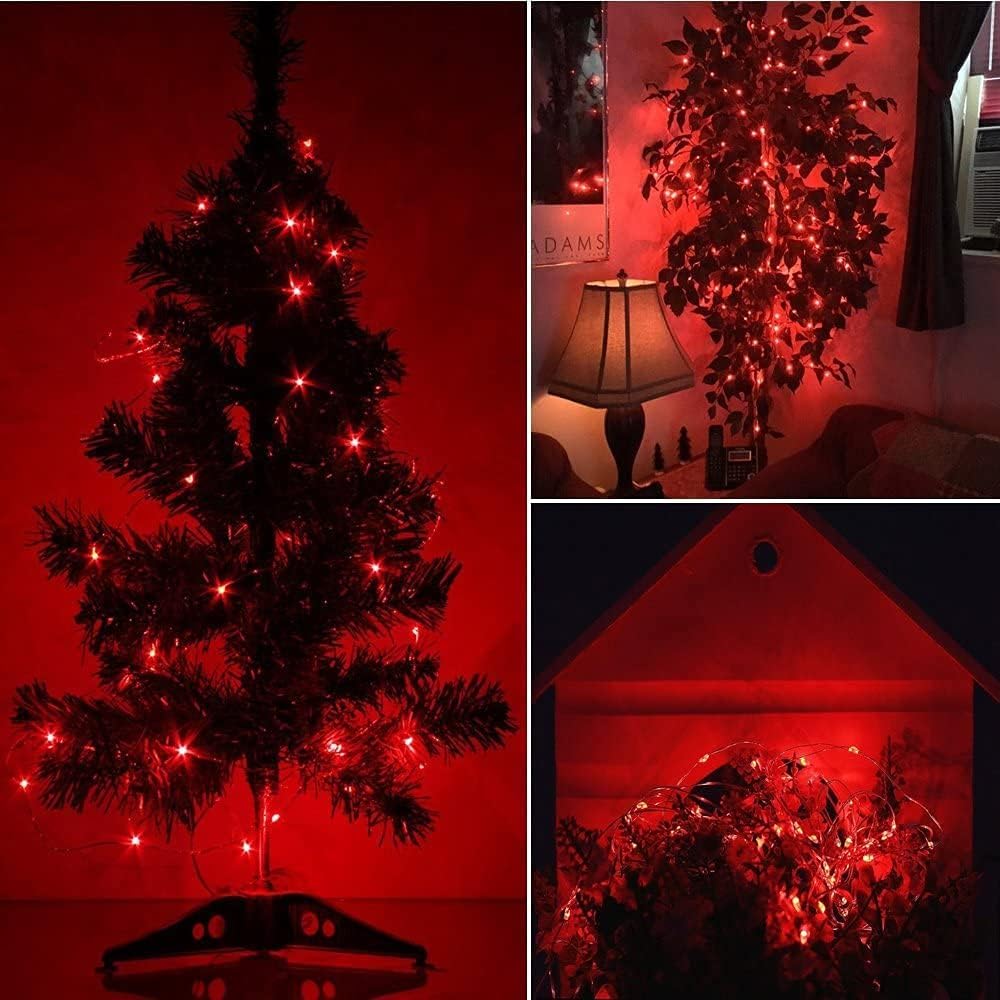Red LED Fairy Lights - Diwali Decoration -4 Red LED Fairy Lights - Diwali Decoration -4
