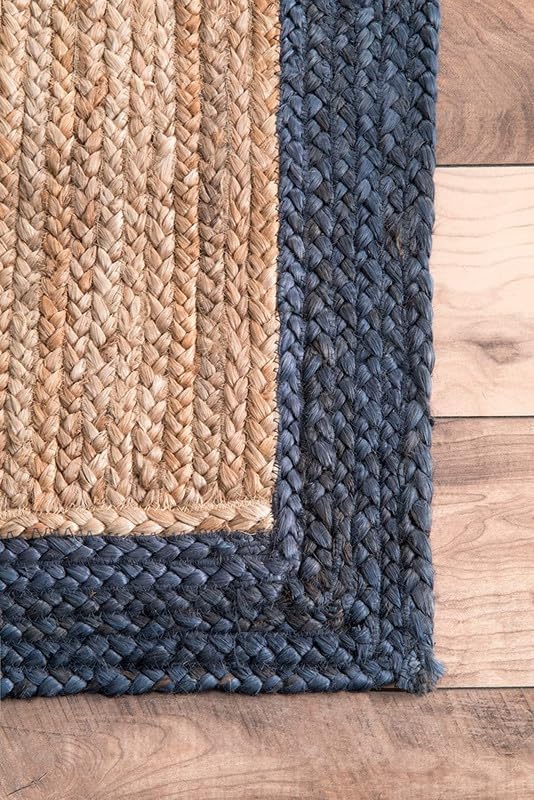 Miniatura 3 de Eleonora - Alfombra tejida a mano de yute trenzada a mano y de calidad clásica para sala de estar, cocina, entrada, pasillo, dormitorio, casa de