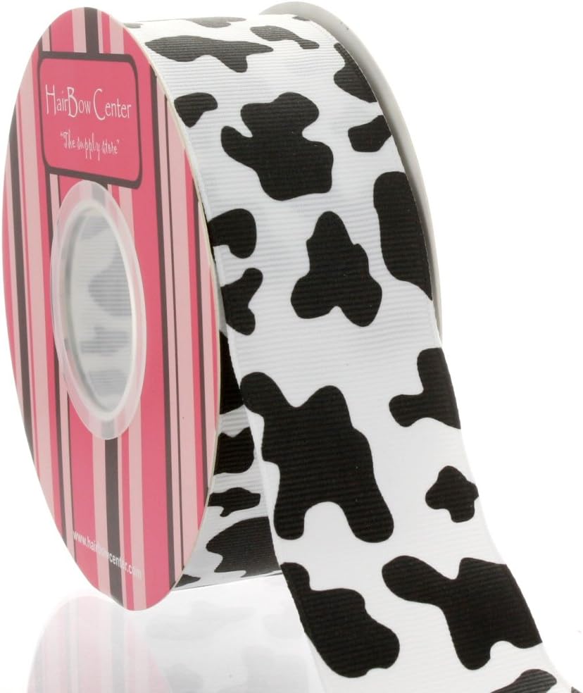 1.5" Cow Grosgrain Ribbon 100 Yards