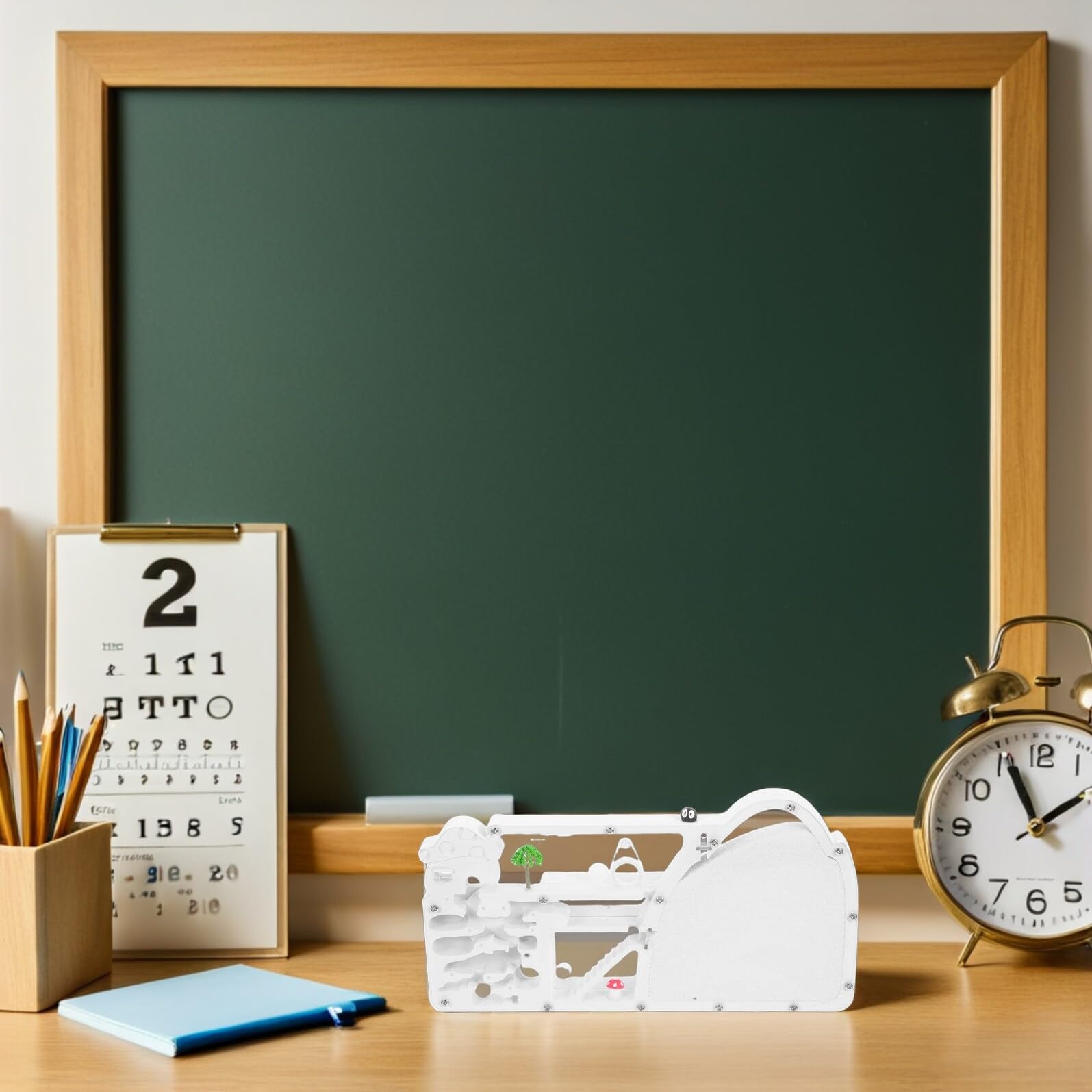 TOYANDONA Kit Scientifico per Formiche Terrario Trasparente con Vista Gradi Nido Ecologico per Ragazzo Ragazza e Adulti Materiale Sicuro e Durevole per Osservazione e Apprendimento