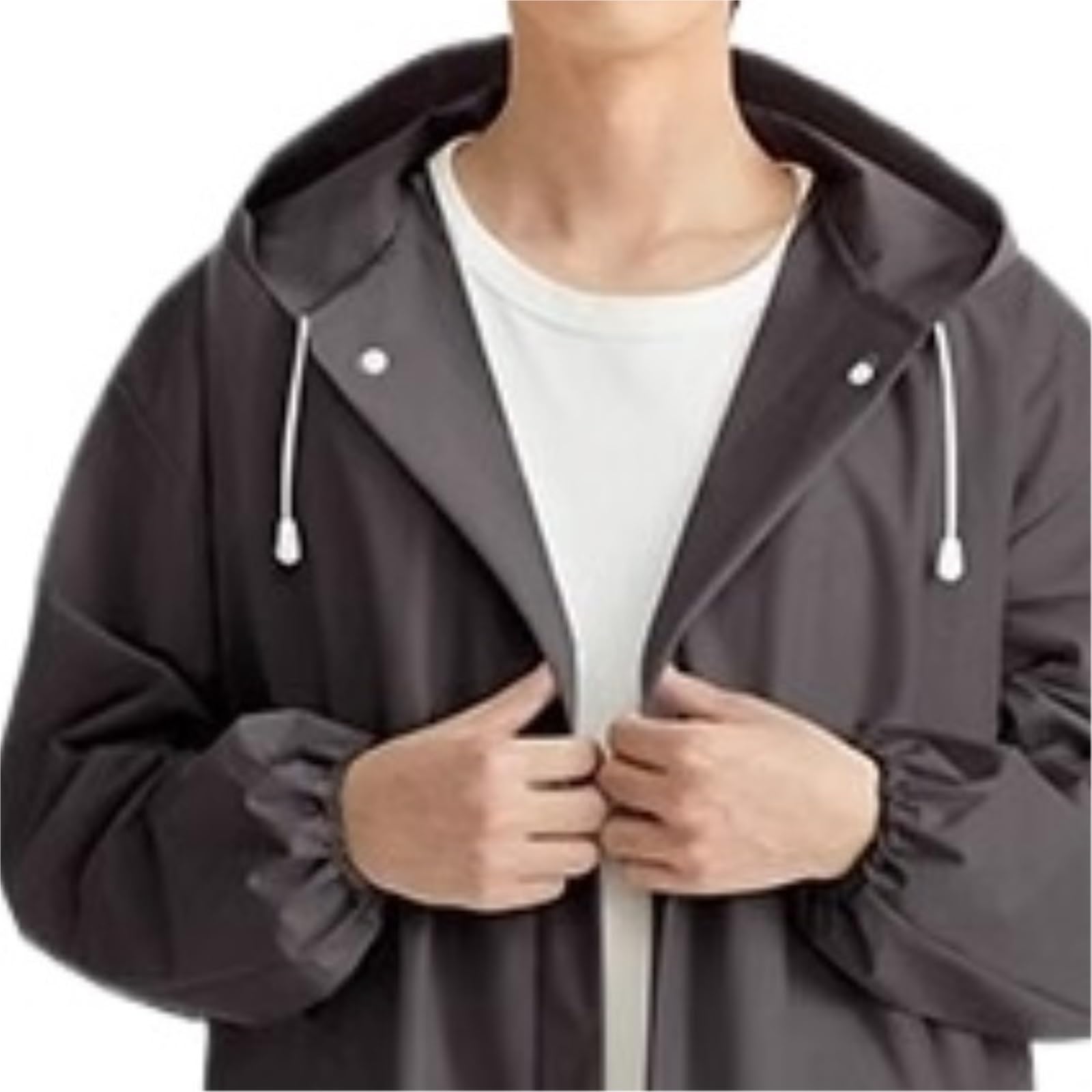 Capa de Lluvia Reutilizable Impermeable Extendido Portátil Traje De Lluvia Una Pieza For Viajes Al Aire Libre Ropa de Agua para Exteriores