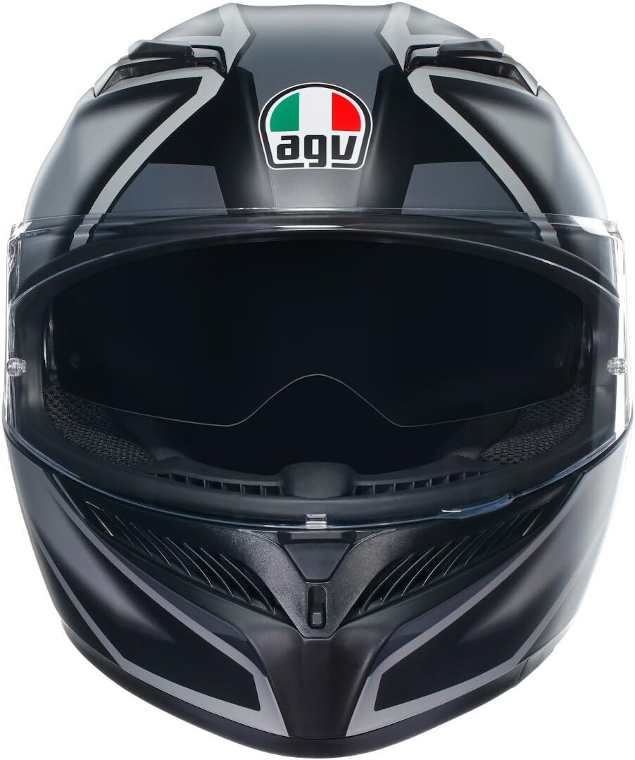 agv k3 kask en ucuz Motosiklet Kaskı Kapalı Compound Matt Black Grey XS Otomotiv density EPS 1010200256 GORE-TEX INFINIUM Thermo Split Color:Red 20Ah
