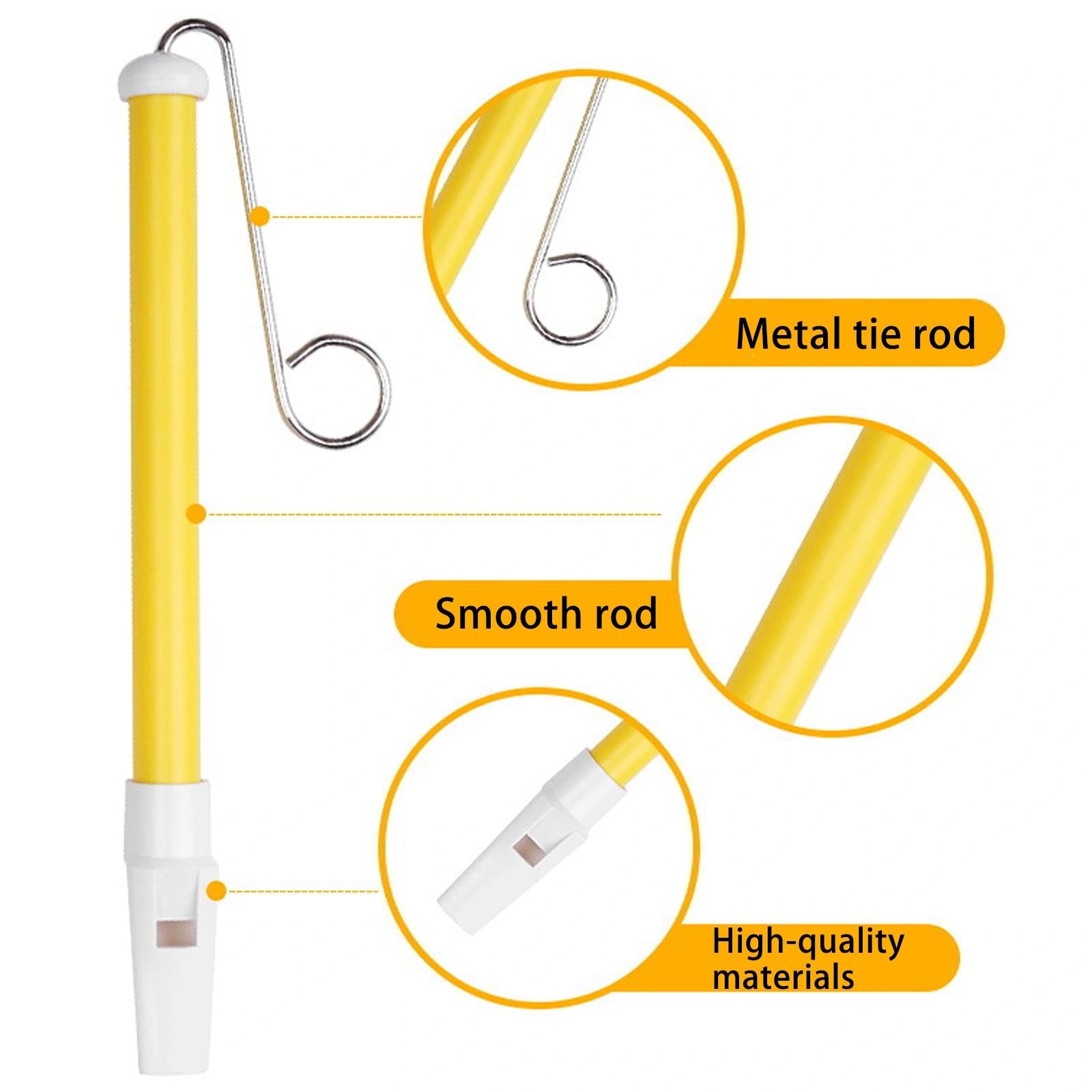 3 Stück Slide Whistle Instrumente – Schiebepfeifen aus Kunststoff mit Edelstahl-Gleitstangen, Lustiges Blasinstrument für Anfänger