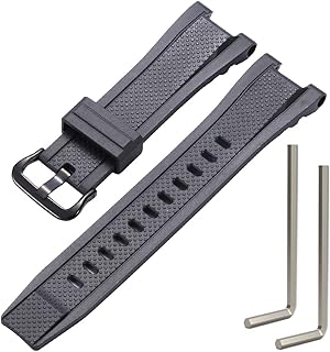 Compatible with Gshock Resin Strap Replacement for Casio GST-210 GST-W110 GST-W100 GST-S110 GST-S100 GST-B100 GST-S300 Watch Band