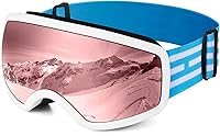 Vista 14 de EasYoung Gafas de esquí y snowboard para niños, jóvenes, niños y niñas de 3 a 15 años