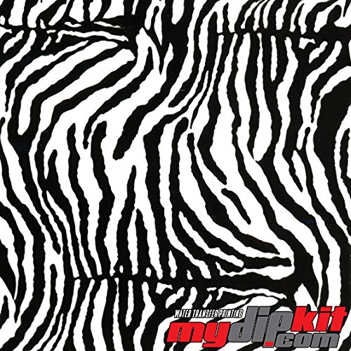 Hydrographic Film - Water Transfer Printing - Hydro Dipping - Large Zebra AP-00-11