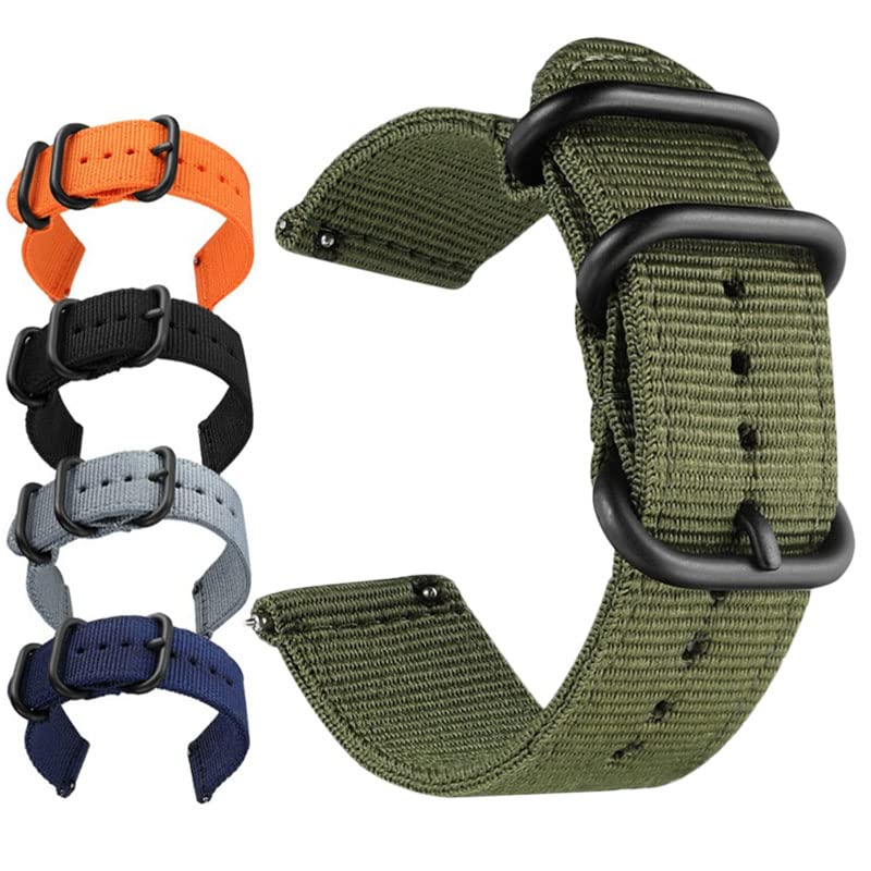 Bracelet nylon pour Garmin Forerunner 645 anti irritation et sueur