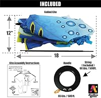 Vista 2 de ¡Cometas grandes y fáciles de volar para la playa, patio trasero, parque!