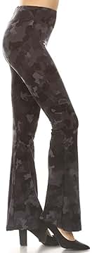 Leggings Depot Women's Ultra Soft Popular Printed Stylish Palazzo Pants BAT3