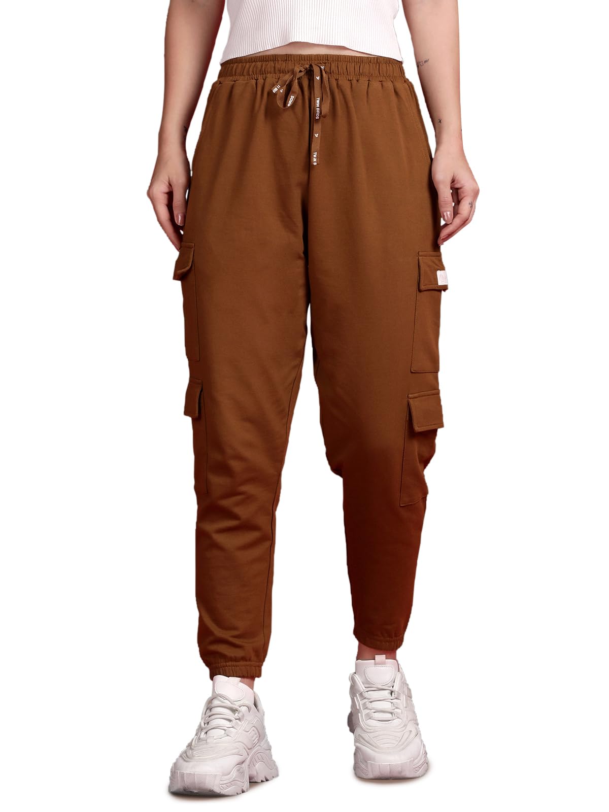 Baggy Fit Jogger Pant for Women | Casual Track Pants for Everyday Wear | Perfect for Gym, Lounge, and Travel | 100% Cotton-image-13