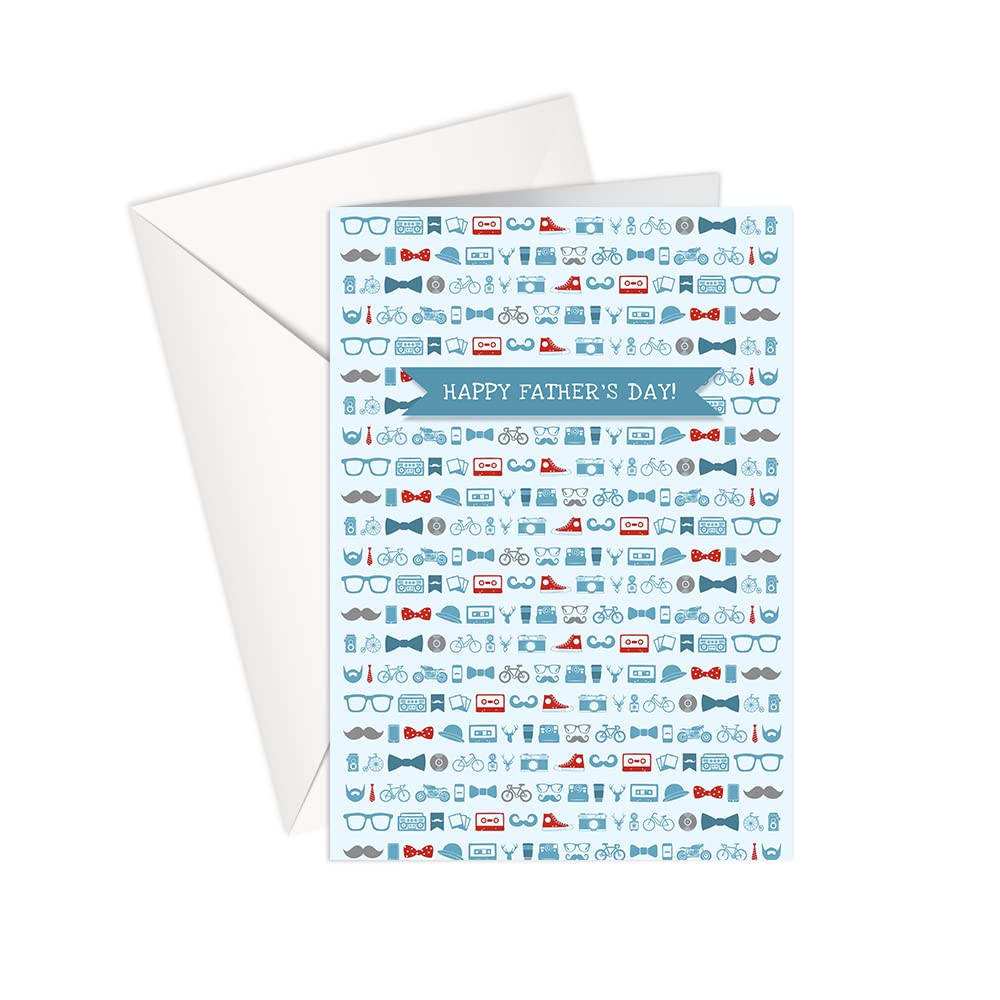 Greeting Card - Dad | HAPPY FATHER'S DAY DAD! | P154 | SharetheLove (Standard A5)