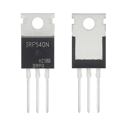 Miniatura 2 de ALLECIN IRF540 IRF540N MOSFET Transistores 33A 100V IRF520NPBF transistor de potencia de canal N 33 Amp 100 voltios TO-220 (paquete de 10 unidades)