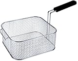 hoPARTS Frittierkorb Gastro LxBxH 235x210x105 mm Einhängung vorne Fritteusenkorb für Cookmax, RM-Gastro