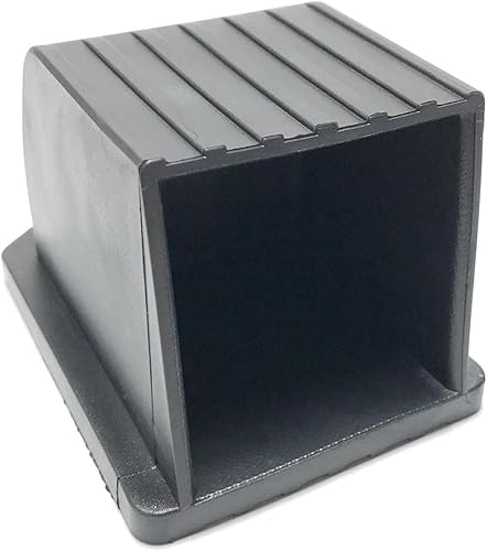 Miniatura 7 de Paquete de 1 alfombrilla de goma gruesa de 2.7 x 3.8 x 2.4 pulgadas, protector de suelo antideslizante para máquinas de entrenamiento, resistente