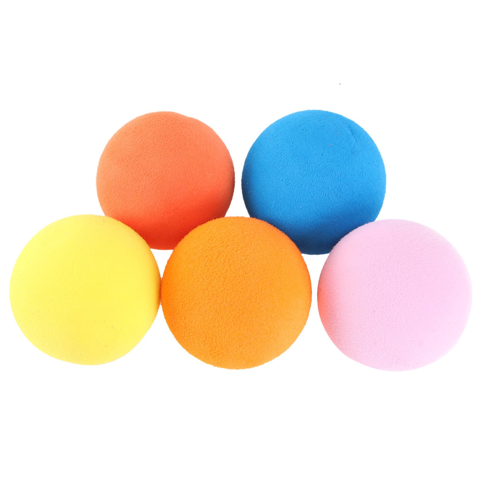 BESPORTBLE 15 Pelotas Elásticas De Golf Pelotas De Práctica De 60 Mm De Entrenamiento De Esponja De Impacto De Práctica De Goma Ajuste De De Plástico