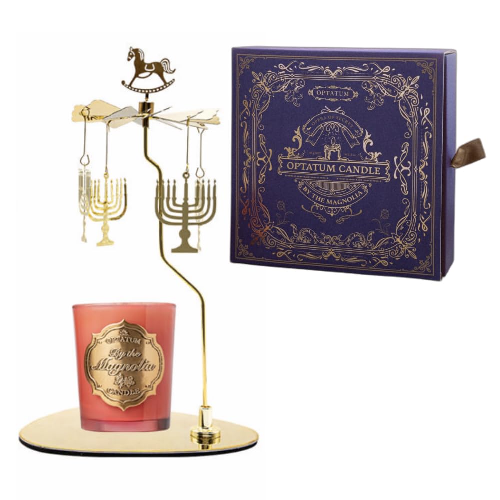 Amazon.co.jp: OPTATUM キャンドル モビール ギフトセット (パープル