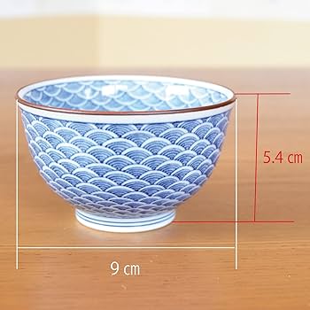 Amazon | 湯呑みセット 来客用 有田焼 青海波 富士山 染付 煎茶