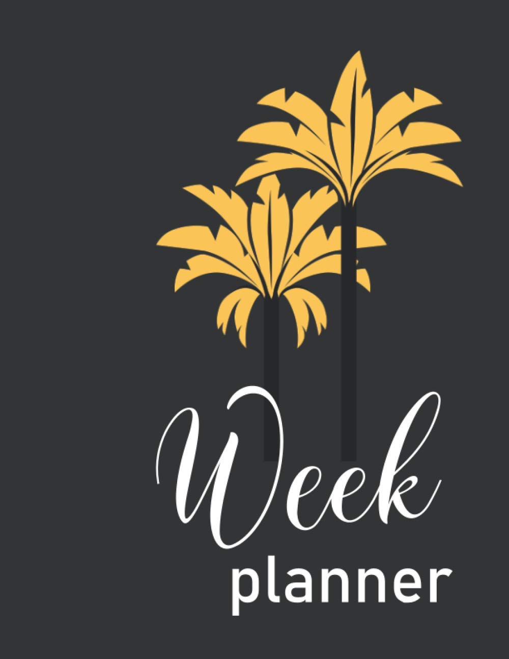 WEEK PLANNER: Week on 2 Pages | Habit Tracker, To Do List, Grocery List| Weekly Task Planner, Weekly Agenda, Week Planner| 120 PAGES 8.5x11 in