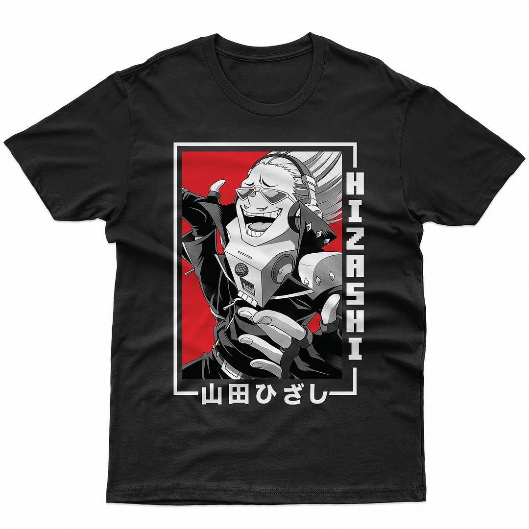 Women's Hizashi Yamada Shirt Shirt Boku No Hero T-Shirt Bnha Mha Present Mic Purezento Maiku Shirts Anime Tee Medium