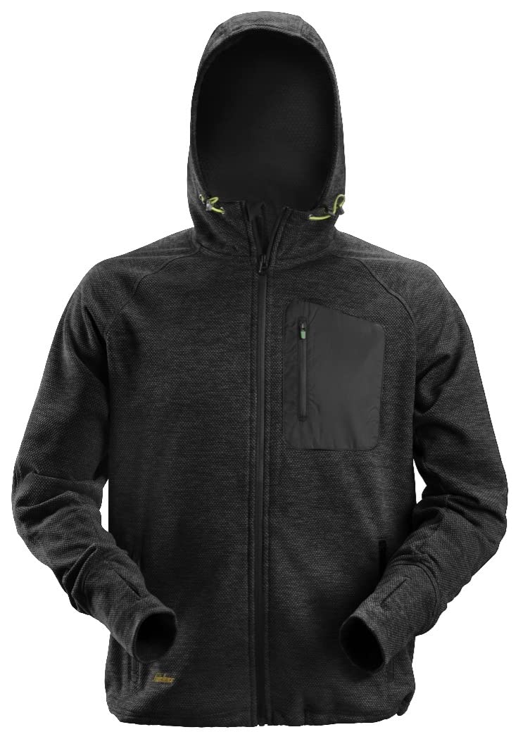 Sudadera con capucha Snickers Workwear Flexiwork para hombre en color gris 5