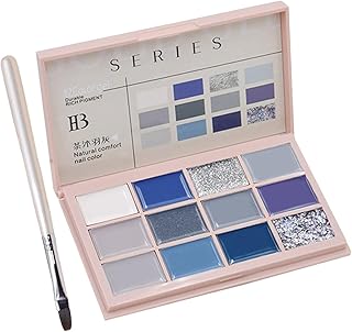 Esmalte em gel creme sólido, esmalte em 12 cores gel cremoso conjunto esmalte em unha sólido kit iniciante esmalte gel UV gel polido kit iniciante brilhante fosco camada superior base presente com pincel