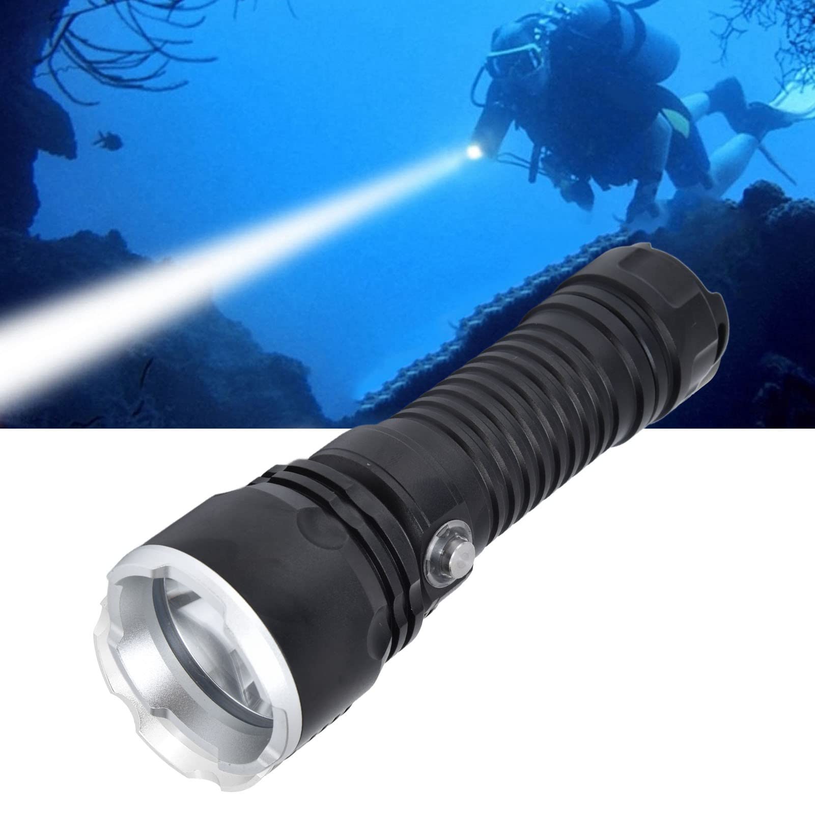 TORCIA SUBACQUEA RICARICABILE Hi-Max H-16 Led Xhp 70 Per Sub Diving Scuba Torch EUR 149,99 - IT